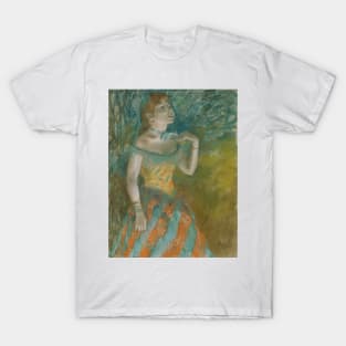 The Singer in Green by Edgar Degas T-Shirt